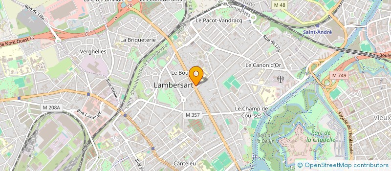 localisation de l'entreprise MADAME DOROTHEE BRAURE à LAMBERSART