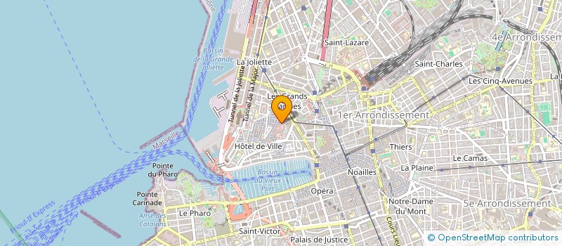 localisation de l'entreprise MADAME DOROTHEE BRIAND à MARSEILLE