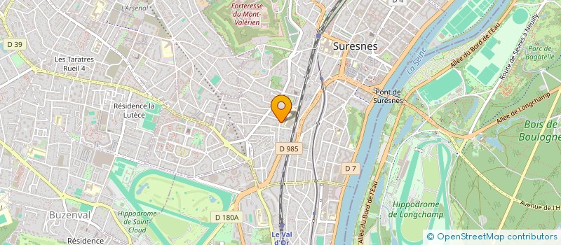 localisation de l'entreprise MADAME DOROTHEE BRIENE à SURESNES