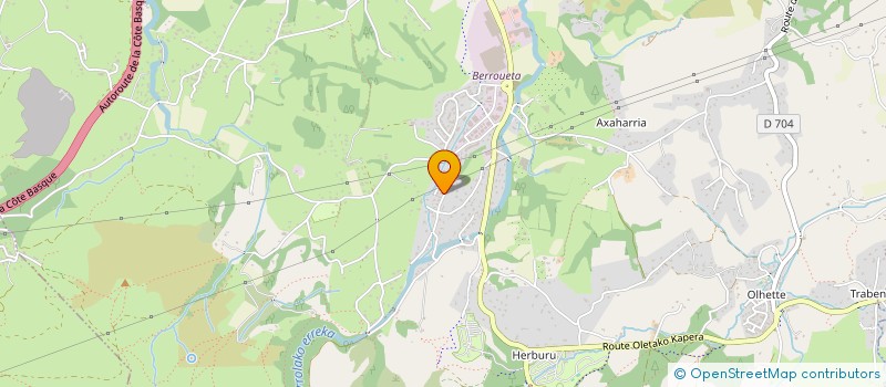 localisation de l'entreprise MADAME DOROTHEE CAMBON  URRUGNE