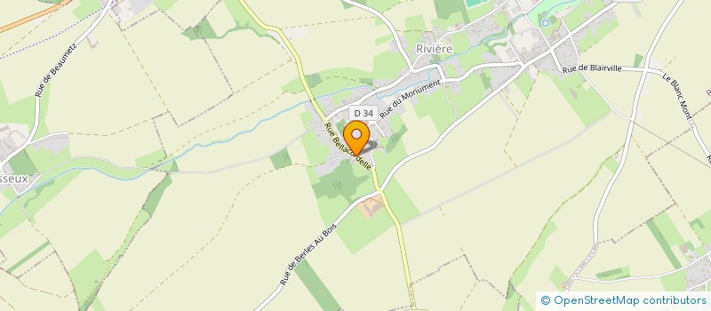 localisation de l'entreprise MADAME DOROTHEE CARON  RIVIERE