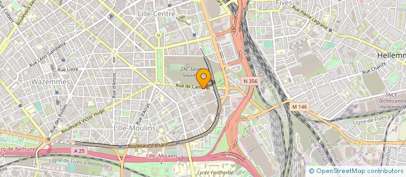 localisation de l'entreprise MADAME DOROTHEE CASIN à LILLE