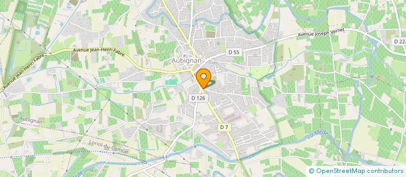 localisation de l'entreprise MADAME DOROTHEE CAULAS  AUBIGNAN