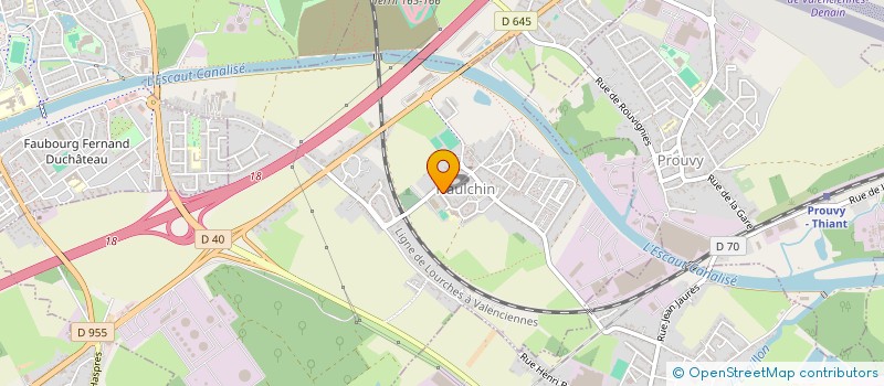 localisation de l'entreprise MADAME DOROTHEE CLAISSE  HAULCHIN