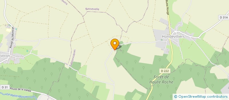 localisation de l'entreprise MADAME DOROTHEE CORNU  SABLONNIERES