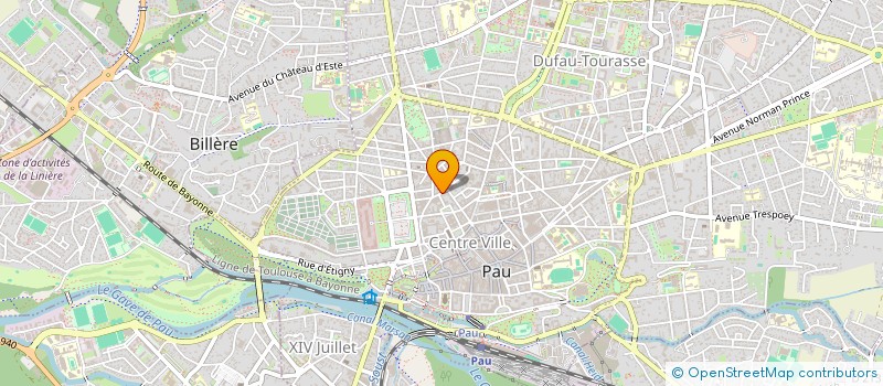 localisation de l'entreprise MADAME DOROTHEE COTTEZ à PAU