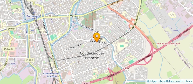 localisation de l'entreprise MADAME DOROTHEE DANEL  COUDEKERQUE-BRANCHE