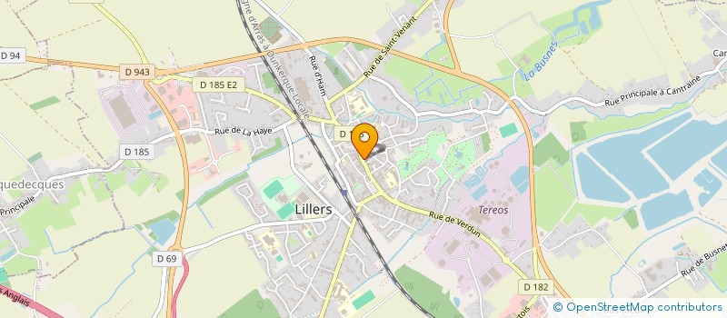 localisation de l'entreprise MADAME DOROTHEE DANNEL à LILLERS