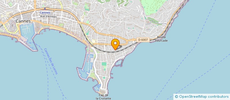 localisation de l'entreprise MADAME DOROTHEE DAVID  CANNES