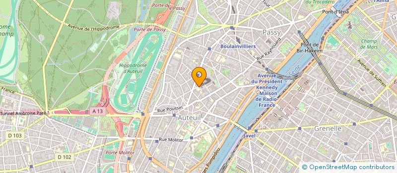 localisation de l'entreprise MADAME DOROTHEE DEBOSQUE  PARIS