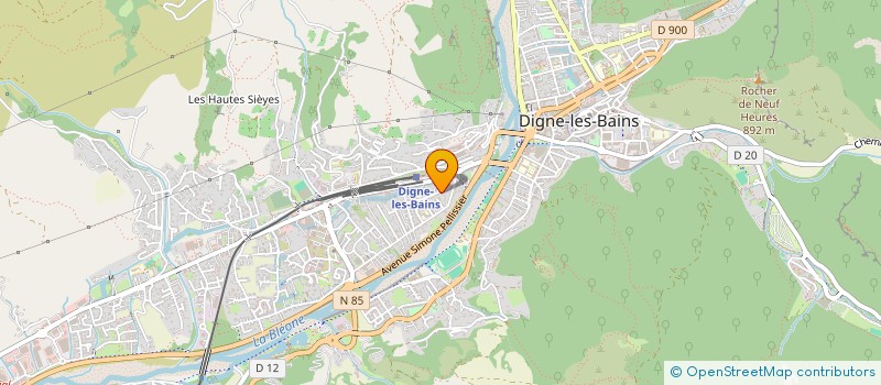 localisation de l'entreprise MADAME DOROTHEE DEBUCHY à DIGNE-LES-BAINS