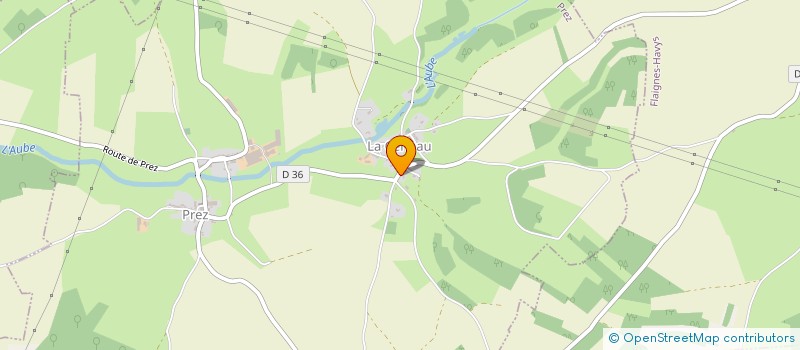 localisation de l'entreprise MADAME DOROTHEE DEGREMONT  ROCROI