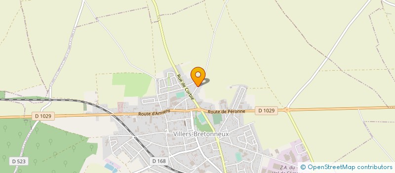 localisation de l'entreprise MADAME DOROTHEE DELOMEZ à VILLERS-BRETONNEUX