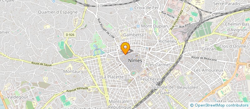 localisation de l'entreprise MADAME DOROTHEE DEVINE  NIMES