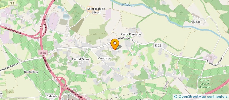 localisation de l'entreprise MADAME DOROTHEE DOMAGALA à BEZIERS