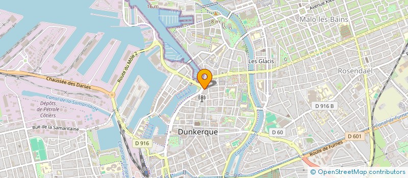 localisation de l'entreprise MADAME DOROTHEE DOYEN à DUNKERQUE