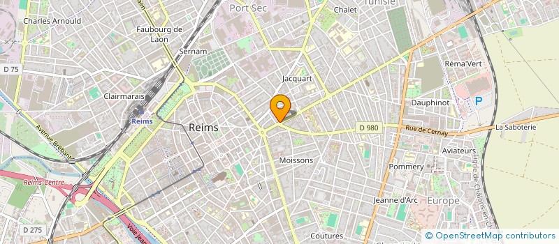 localisation de l'entreprise MADAME DOROTHEE DRUBAY  REIMS