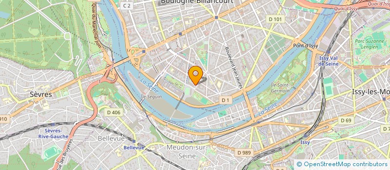 localisation de l'entreprise MADAME DOROTHEE DU BOUCHAUD DU MAZAUBRUN à BOULOGNE-BILLANCOURT