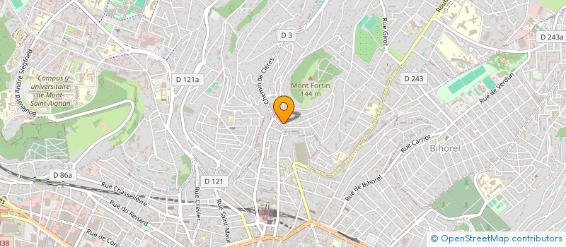 localisation de l'entreprise MADAME DOROTHEE DUFLOS à BOIS-GUILLAUME