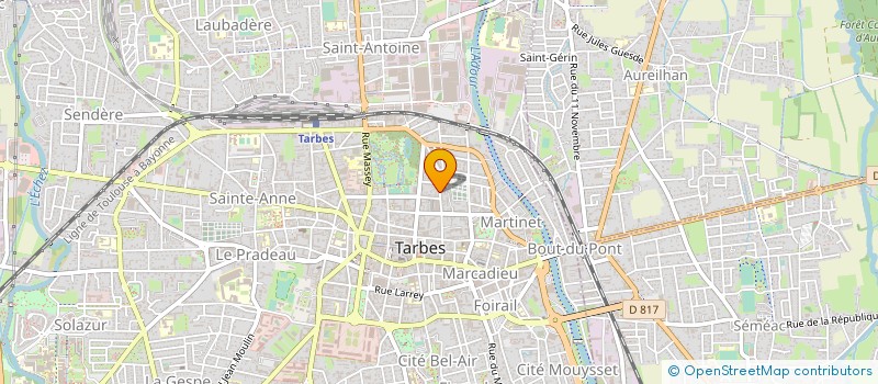 localisation de l'entreprise MADAME DOROTHEE DUMOTIER  TARBES