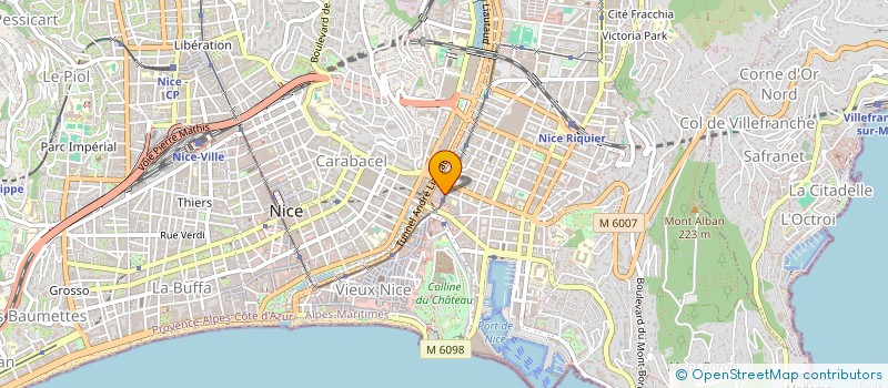 localisation de l'entreprise MADAME DOROTHEE DURUPT à NICE
