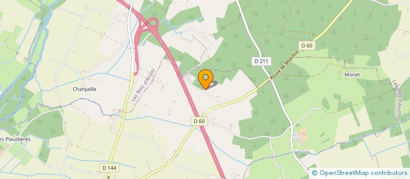 localisation de l'entreprise MADAME DOROTHEE EMERY à LES BOIS D'ANJOU