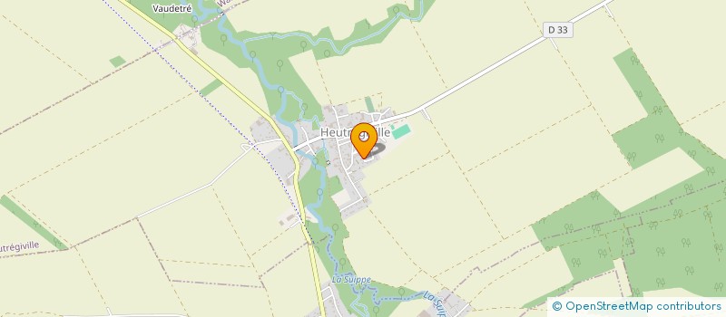 localisation de l'entreprise MADAME DOROTHEE FERER  HEUTREGIVILLE