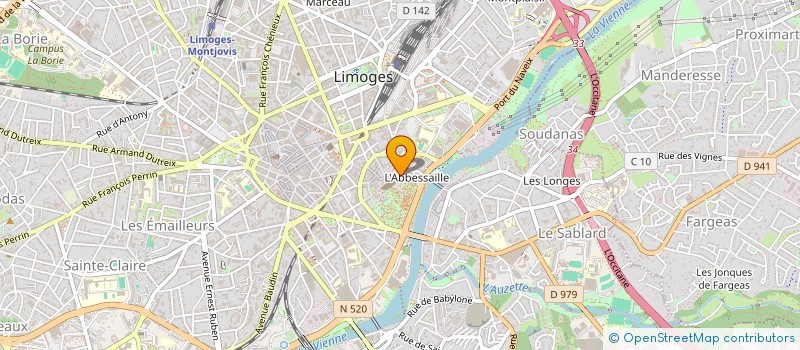 localisation de l'entreprise MADAME DOROTHEE FERREIRA-GARCEZ à LIMOGES
