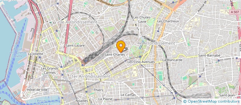 localisation de l'entreprise MADAME DOROTHEE FRANCOIS à MARSEILLE