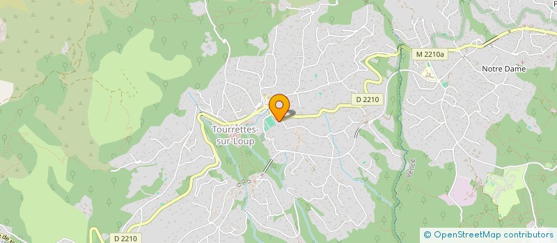 localisation de l'entreprise MADAME DOROTHEE GARCIA à TOURRETTES-SUR-LOUP