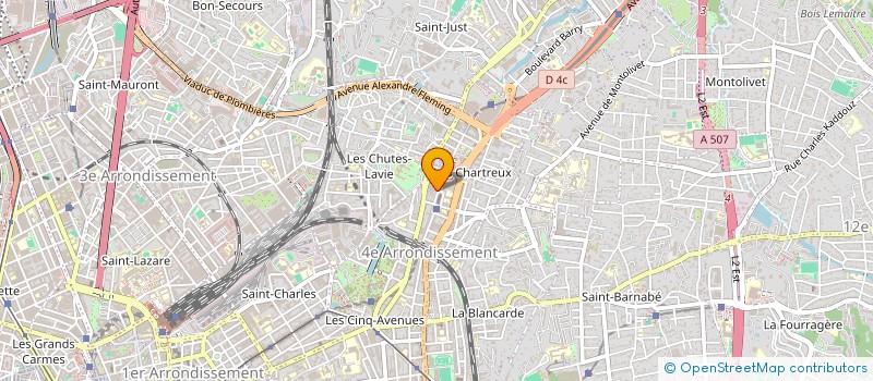 localisation de l'entreprise MADAME DOROTHEE GENOVESE à MARSEILLE