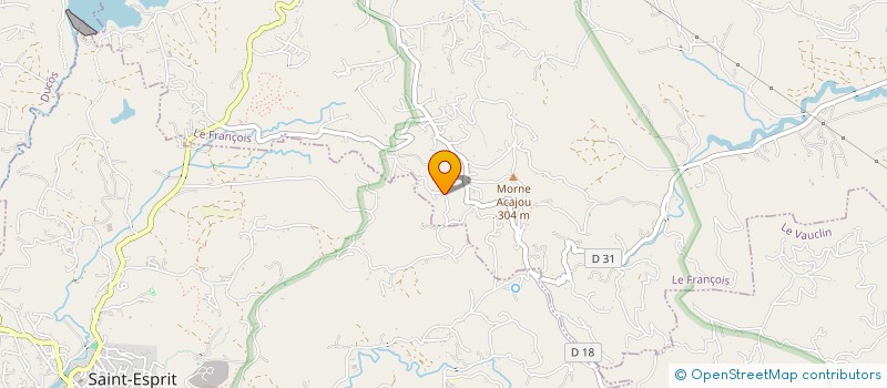 localisation de l'entreprise MADAME DOROTHEE GENTEUIL  LE FRANCOIS