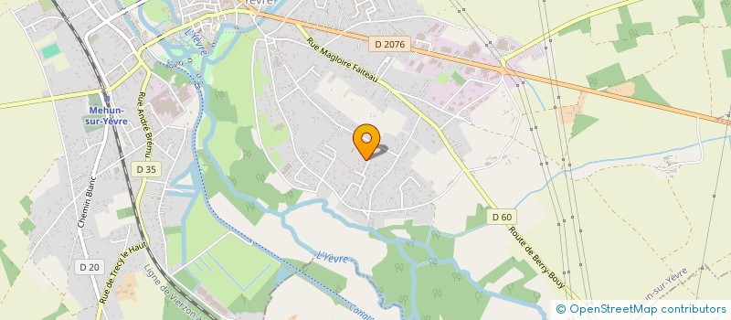 localisation de l'entreprise MADAME DOROTHEE GERNEZ  MEHUN-SUR-YEVRE