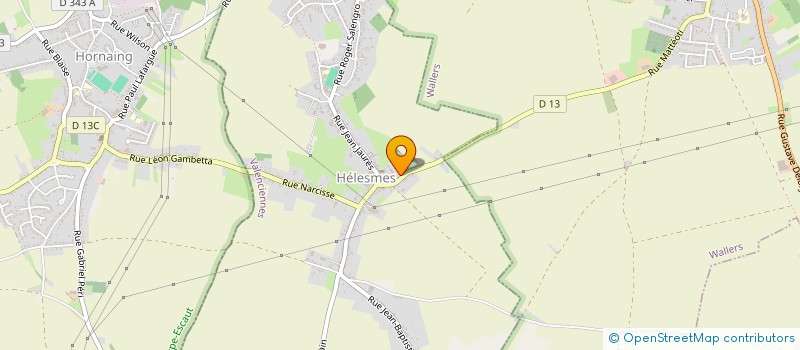 localisation de l'entreprise MADAME DOROTHEE GOUBE  HELESMES