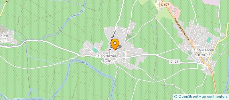 localisation de l'entreprise MADAME DOROTHEE GROSS  SAINT-NAZAIRE-D'AUDE