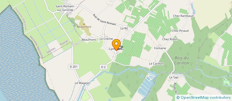 localisation de l'entreprise MADAME DOROTHEE HARBONNIER  SAINT-FORT-SUR-GIRONDE