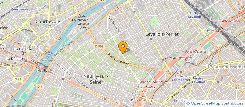 localisation de l'entreprise MADAME DOROTHEE HERMANT à NEUILLY-SUR-SEINE