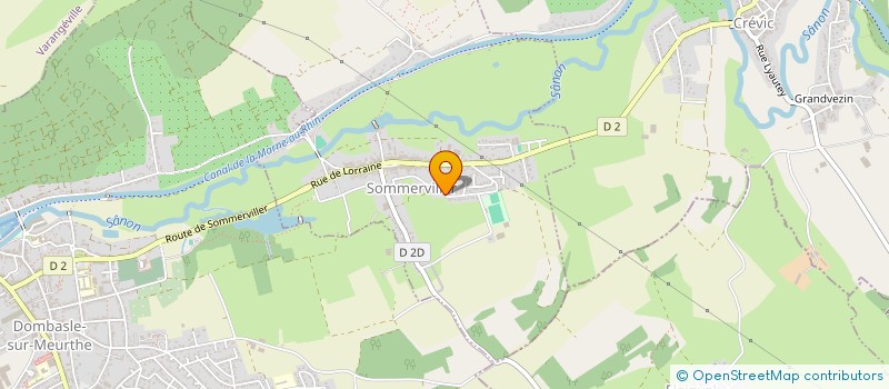 localisation de l'entreprise MADAME DOROTHEE HORNY  SOMMERVILLER