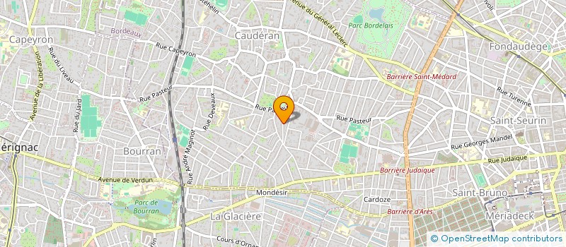localisation de l'entreprise MADAME DOROTHEE HUYGUES DESPOINTES à BORDEAUX