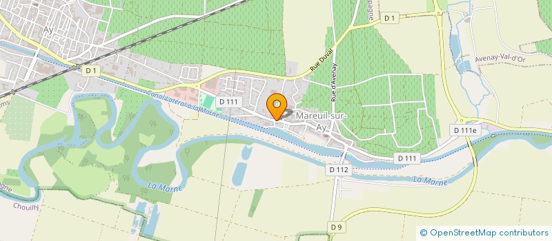 localisation de l'entreprise MADAME DOROTHEE JERUSALEM  EPERNAY