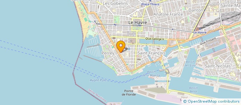 localisation de l'entreprise MADAME DOROTHEE KARA à LE HAVRE