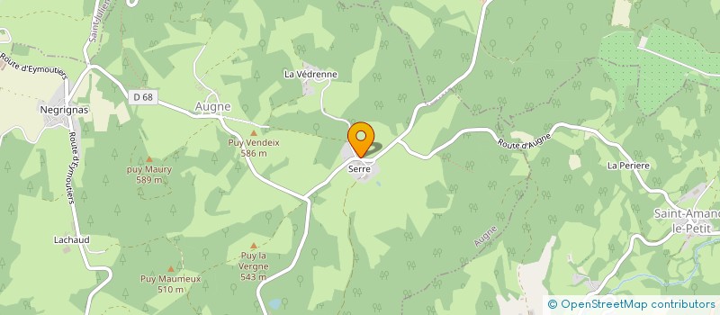 localisation de l'entreprise MADAME DOROTHEE LACOUTURIERE à AUGNE