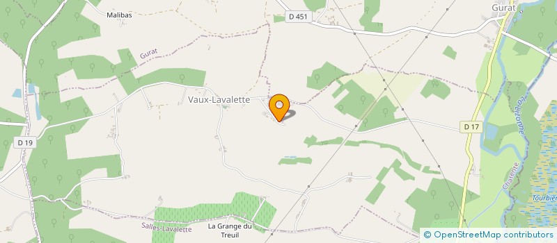 localisation de l'entreprise MADAME DOROTHEE LAGUETTE à VAUX-LAVALETTE