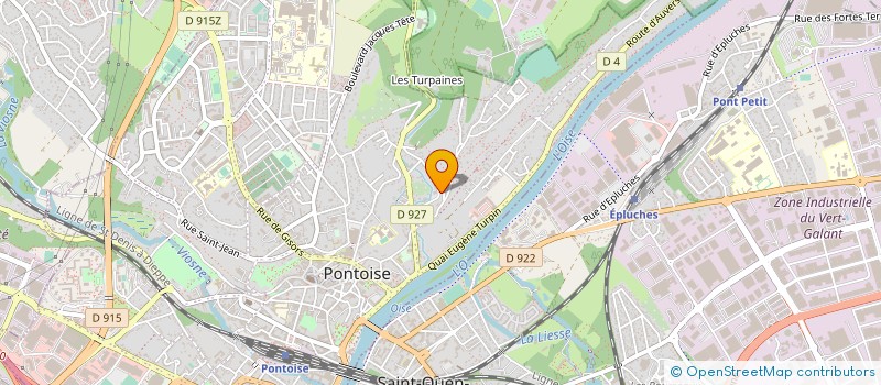 localisation de l'entreprise MADAME DOROTHEE LANGLOIS à PONTOISE