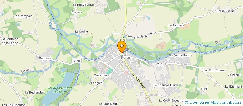 localisation de l'entreprise MADAME DOROTHEE LANSMANT  EVRAN