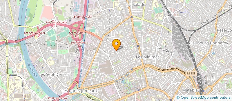 localisation de l'entreprise MADAME DOROTHEE LAURENT à TOULOUSE