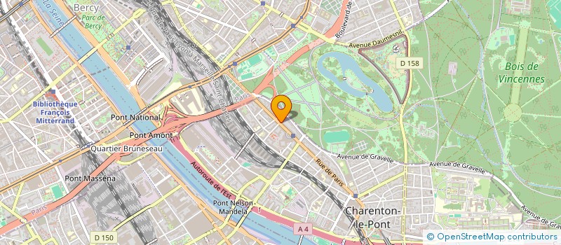 localisation de l'entreprise MADAME DOROTHEE LE GOATER  CHARENTON-LE-PONT