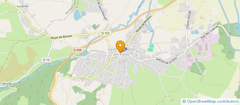 localisation de l'entreprise MADAME DOROTHEE LEMAIRE  SAINT-MARCELLIN-EN-FOREZ