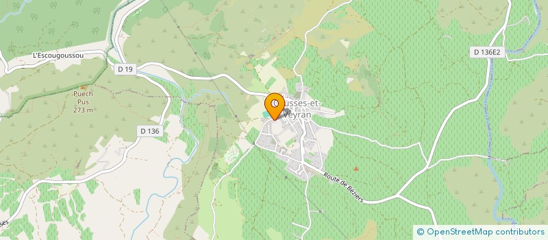 localisation de l'entreprise MADAME DOROTHEE LEROUX  CAUSSES-ET-VEYRAN