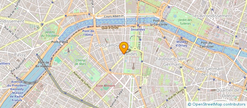 localisation de l'entreprise MADAME DOROTHEE LOUIS OLSZEWSKI  PARIS